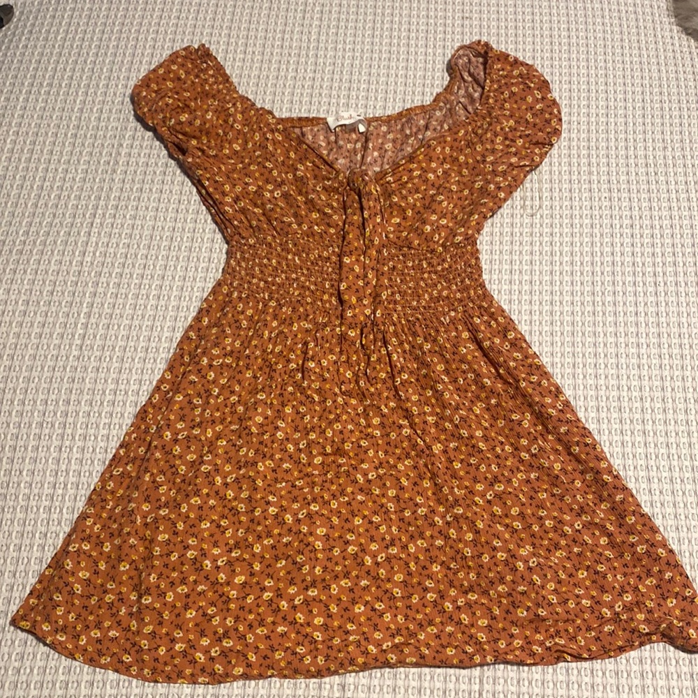 Floral mini sundress